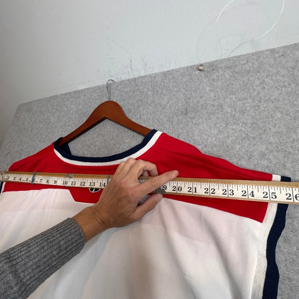 Adidas NBA 4XL PlayerID Warm Up Shooting Shirt Red White Blue Pro Team‎ 2012